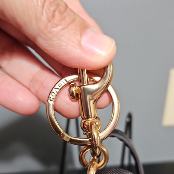 Coach NWT Floral Mini Backpack Charm - Picture 5 of 7